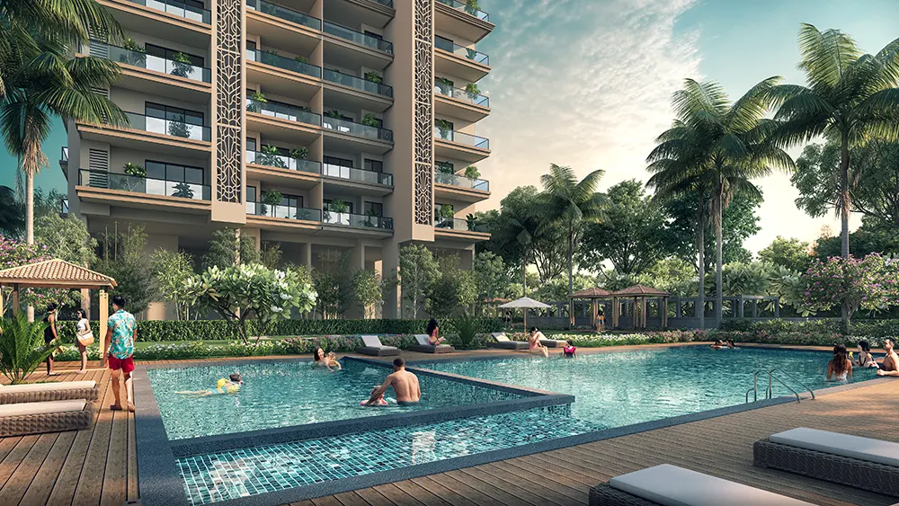 Nature-Integrated Luxury Towers