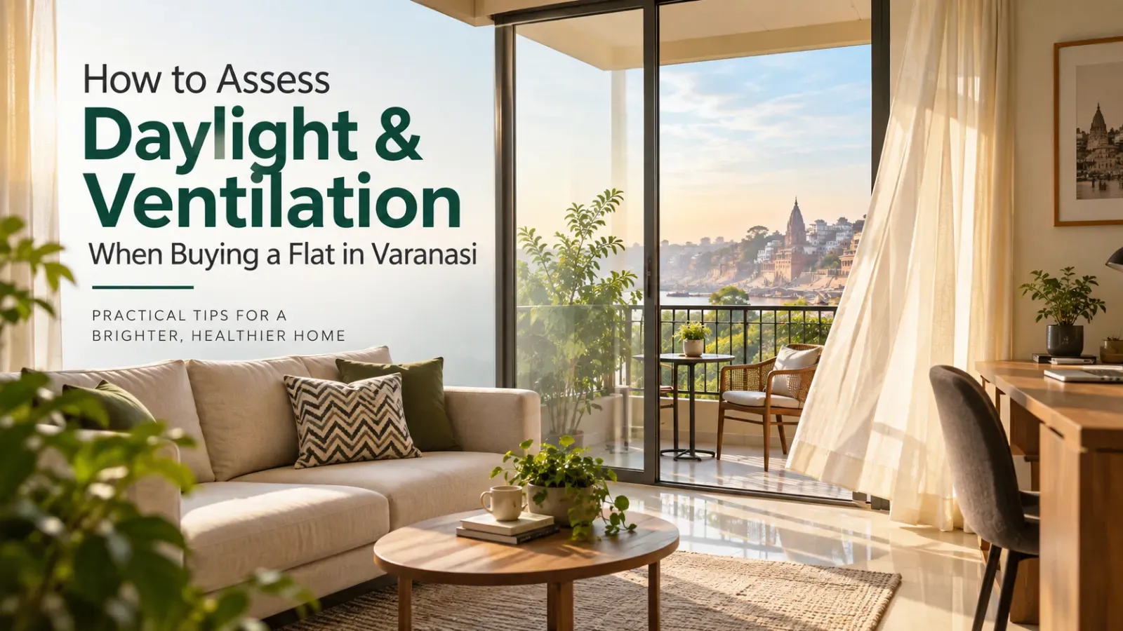 Daylight Factor and Cross-Ventilation: Architectural Principles for Healthy Varanasi Living